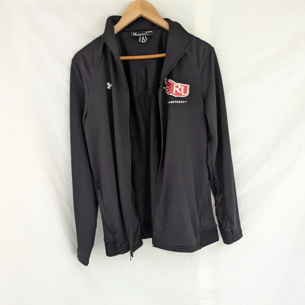 NWT Under Armour UA Rochester University Softball MI college zip up